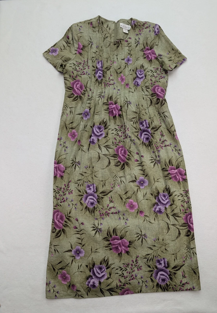 Robe Avec Veste Miss Dorby - Taille 10P (Petite) - Violet - Occasion Très Bon État