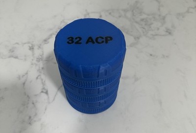 3 Pack of 32 ACP Ammo Puck   Compact, Stackable Storage for 25 Rounds