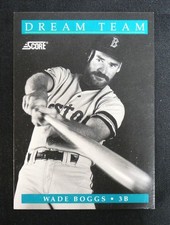 1991 SCORE WADE BOGGS Dream Team 9 #889