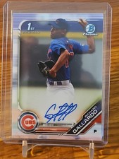 RICHARD GALLARDO 2019 BOWMAN CHROME 1ST AUTOGRAPH BASE CUBS AUTO