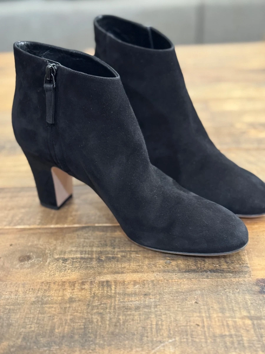Booties Manolo Blahnik Beige Suède - Taille 41 - Neuf Essayé En Magasin - Talon 10 Cm