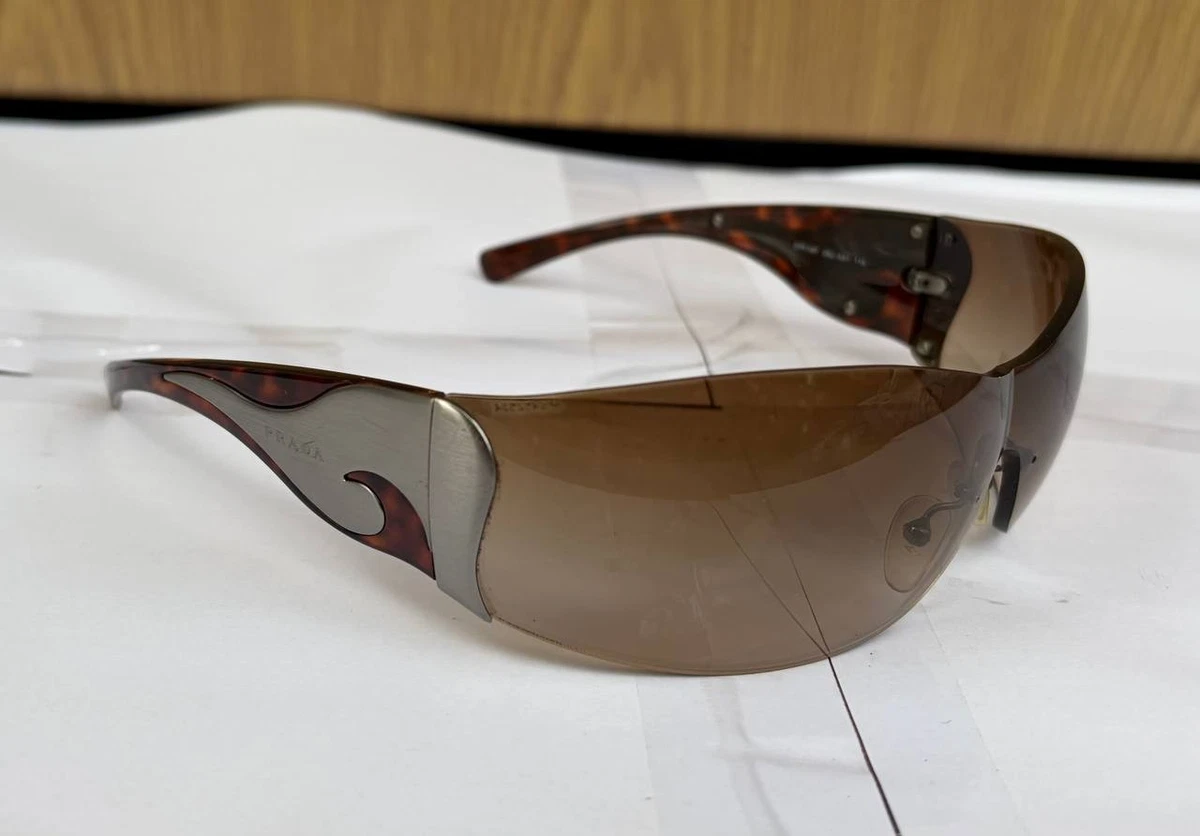 小物 PRADA sunglasses rimless y2k mode Shield PRADA Shield Sunglasses for Women for sale - eBay