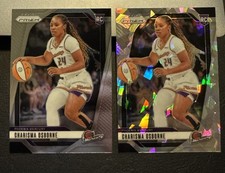 Charisma Osborne 2024 WNBA Prizm Cracked Ice & Base RC Rookie Phoenix Mercury