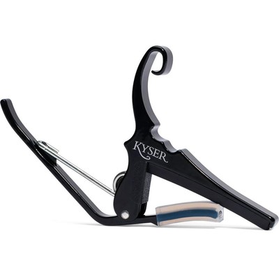 Kyser KG12B Quick Change 12-String Guitar Capo, Black