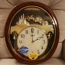 Rhythm Princess Fantasy Melody Wall Clock, Brand New