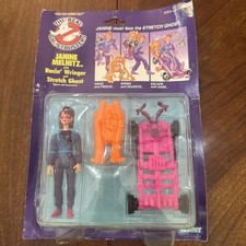 Kenner 1986 Real Ghostbusters Janine Melnitz with Racin' Wringer and Stretch NEW