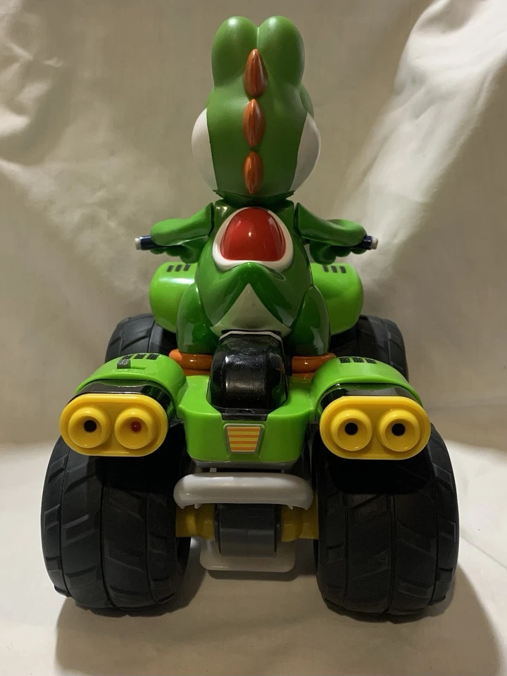 Carrera RC Nintendo Mario Kart Yoshi Quad Car (Car Only NO REMOTE) Not Tested - Image 4 of 4