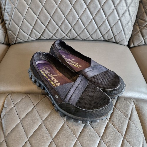 Skechers Ez Flex 2 Quipster 22672 Damen-Freizeitschuhe Sneaker schwarz Größe 4,5