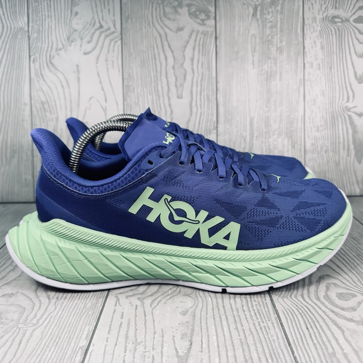 Hoka One One Carbon X 2 Dazzling Blue Green Ash for sale | eBay display picture 3