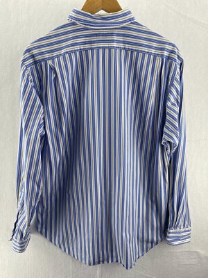 【美品】Supreme Stripe Button Up Polo L Supreme Stripe Button Up Polo (SS22) - $128