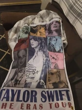 NEW Taylor Swift The Eras Tour Flag Nylon Wall Banner 35x23 1/2 