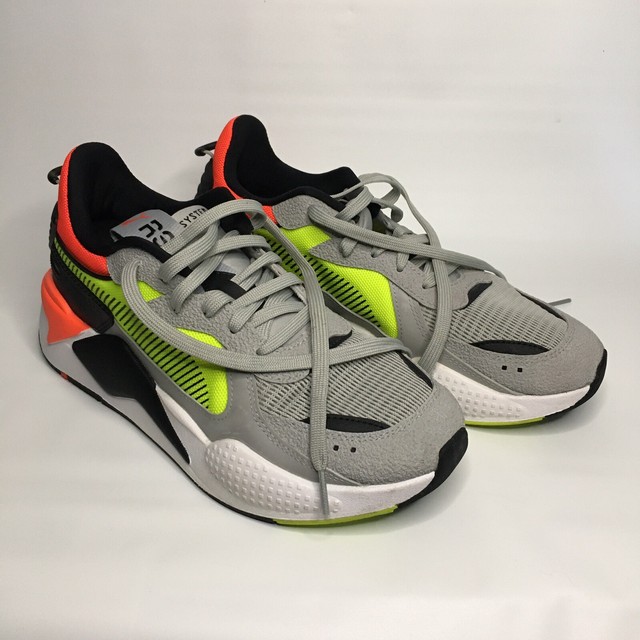puma rs grey yellow