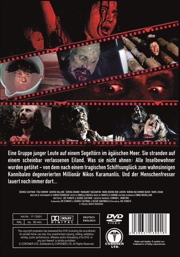 Man Eater , The Grim Reaper , DVD Region free , 100% uncut , NEW , Joe D'Amato - Picture 2 of 6