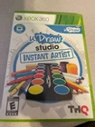 XBox 360 U Draw Studio : Instant Artist  game ( free shipping to Canada  )