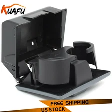 For 2008-2012 Ford F250 F350 F450 F550 Super Duty Gray Dashboard Cup Holder ABS