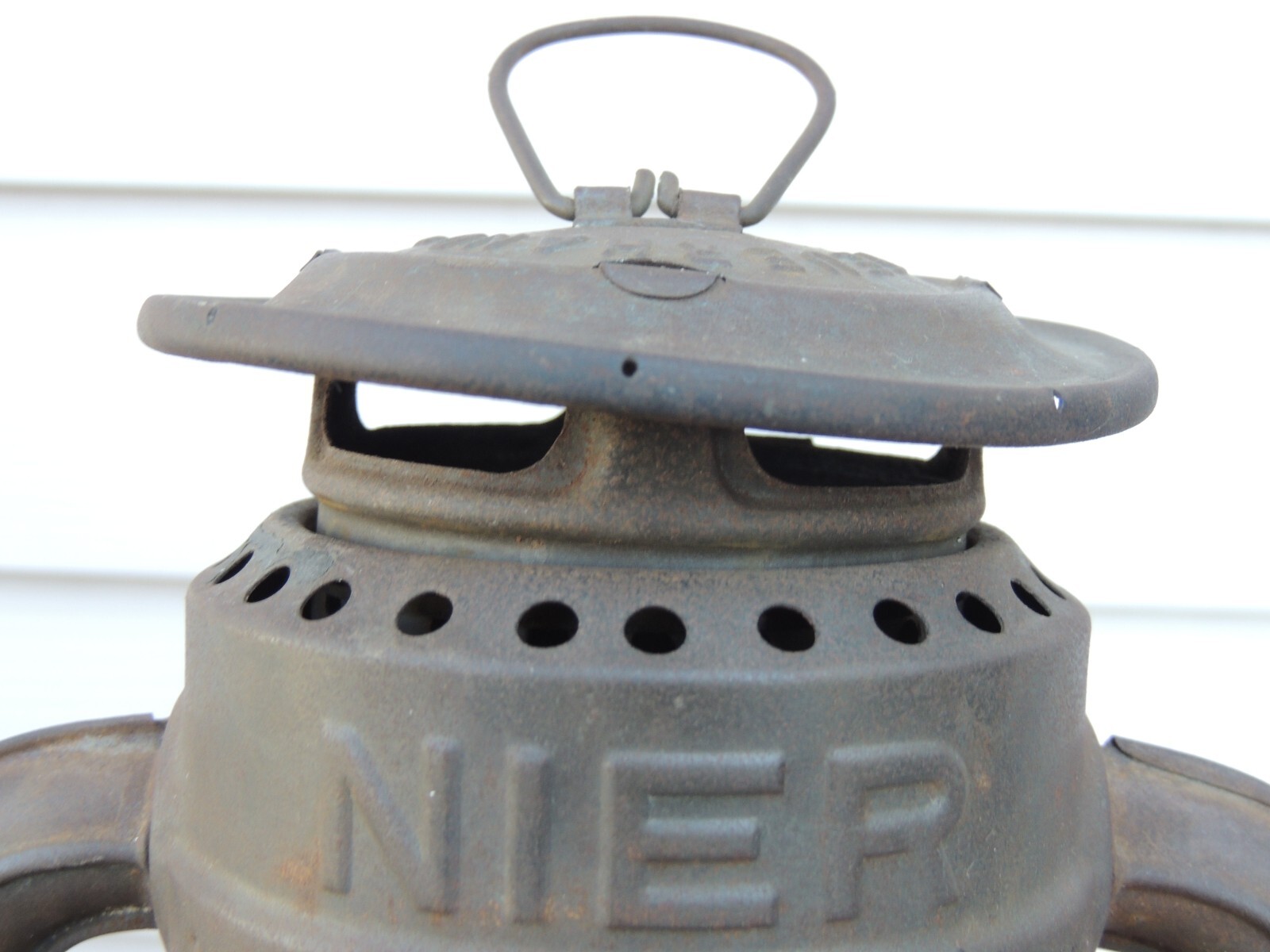 Vintage Nier Feuerhand Firehand No.280 Kerosene Oil Lantern Germany, Original