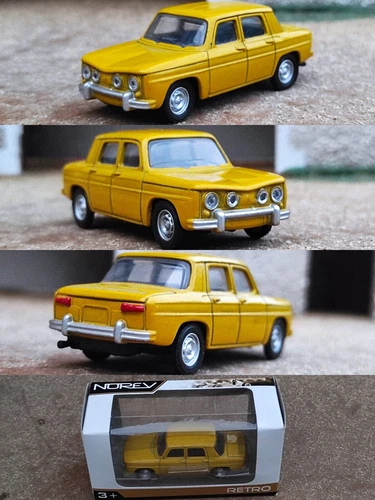 1/54 Norev 1965 Renault 8 Gordini Voiture Miniature Collection Jouet Idée Cadeau