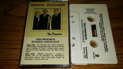 The Prophets - Blessed Assurance Cassette Tape Southern IL Gospel Crusade Rare