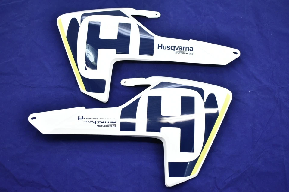 Radiator Shroud Set 2018 125-450 TC FC FS FX Models New Husqvarna Spoiler #L268 Foto 2 de 4