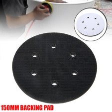 150mm 6 inch Soft Interface Pad Hook Loop Foam Disc Protecting Sanding Disc mats