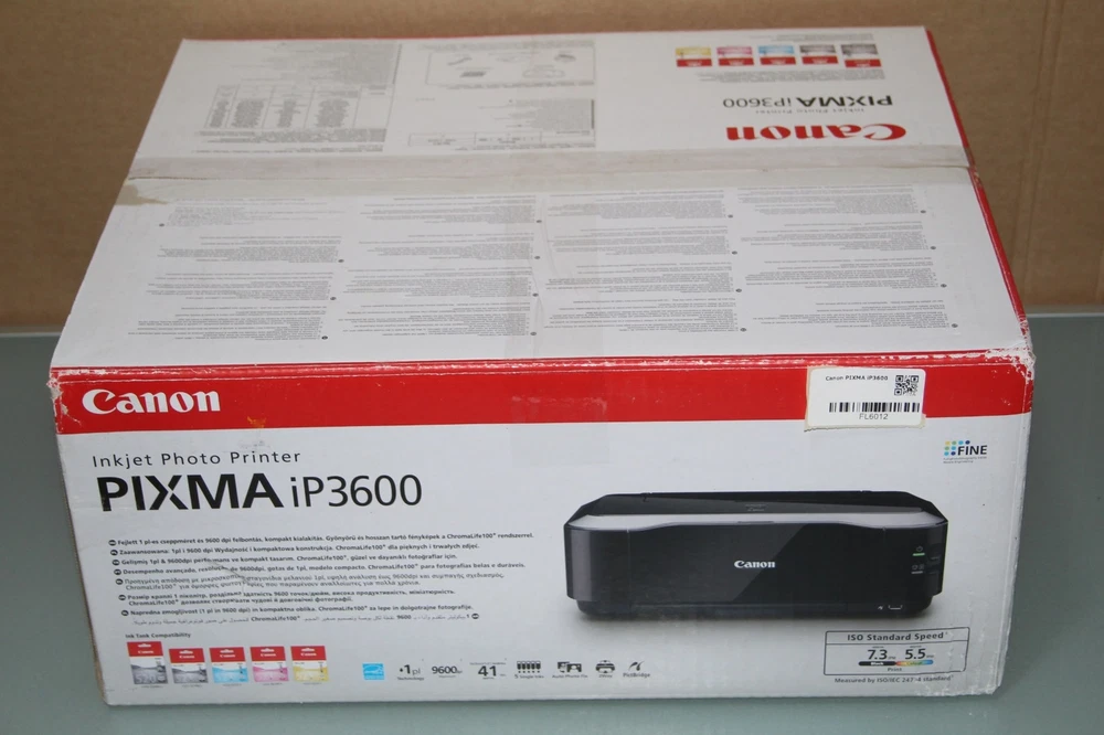 Canon PIXMA IP3600 Photo Printer Inkjet Printer / Faulty Replacement Part