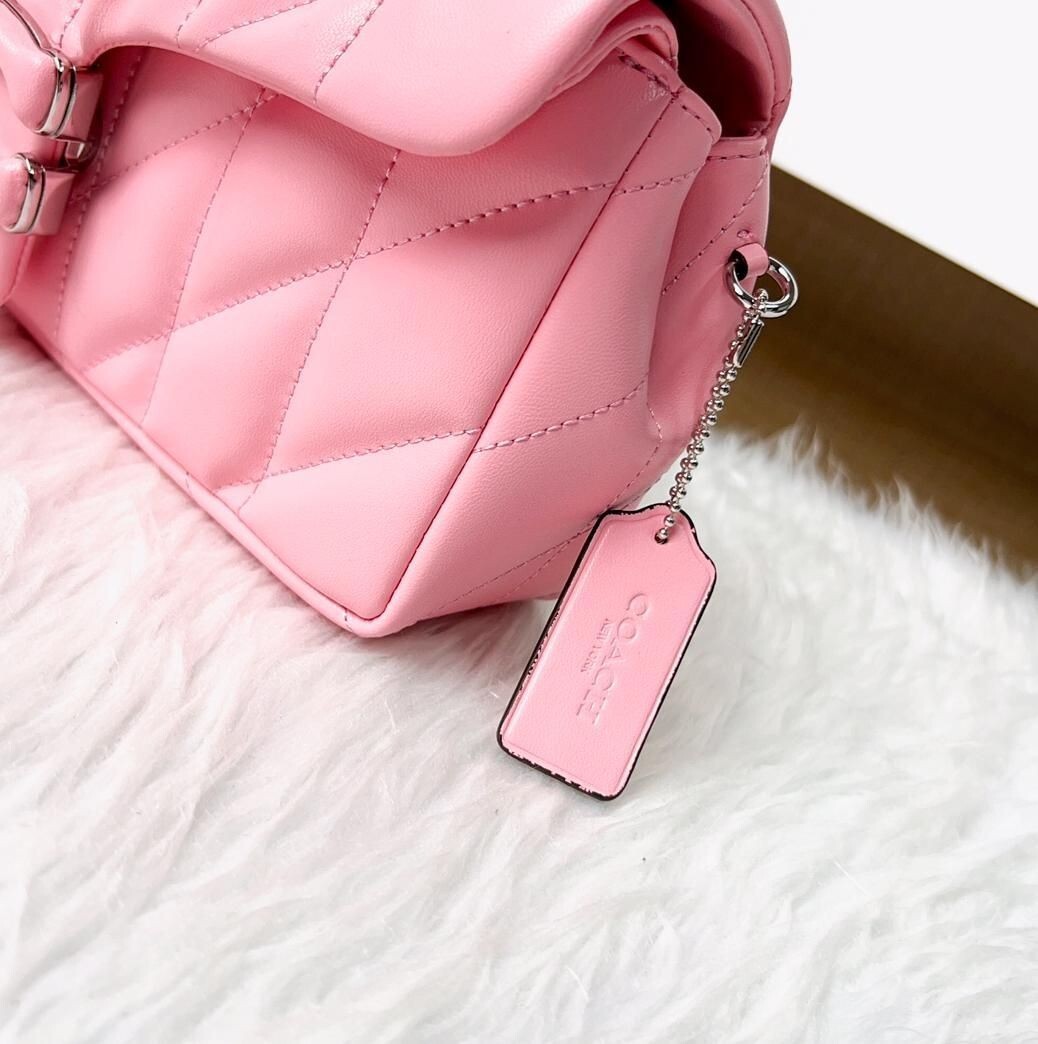 COACH タビー ショルダーバッグ CP147 26キルティング ピンク