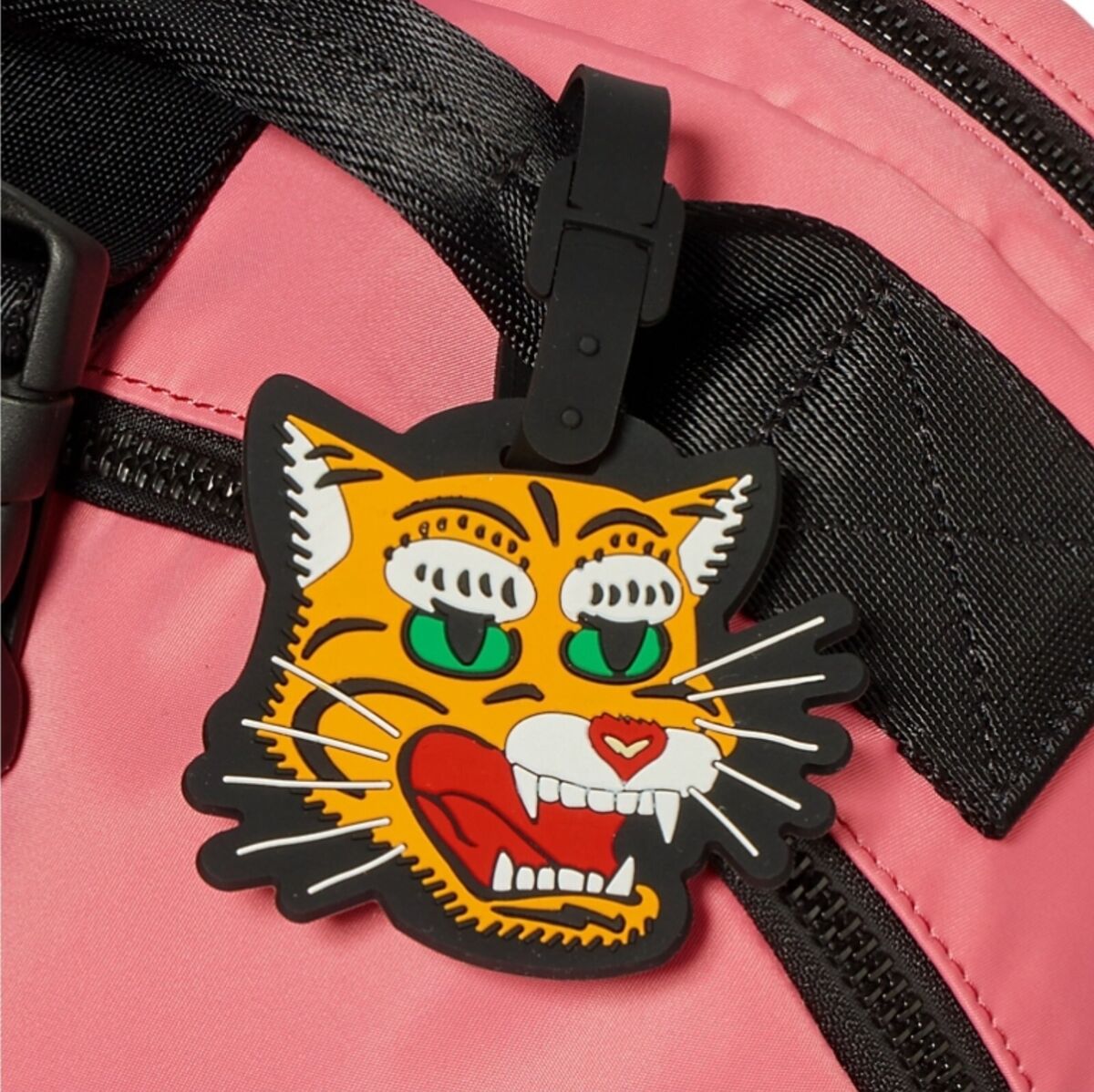 Onitsuka Tiger SMALL BACK PACK 3183A970,Unisex/Black/Pink Onitsuka Tiger SMALL BACK PACK 3183A970,Unisex/Black/Pink
