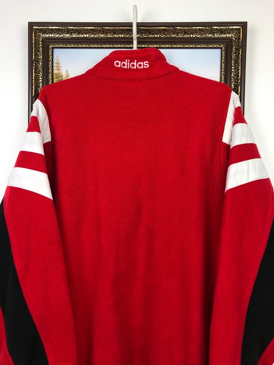 Vintage 90's Adidas Bayer 04 Leverkusen Football Sweatshirt Fleece