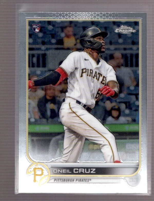 ONEIL CRUZ 2022 Topps Chrome #128 Rookie RC Pittsburgh Pirates Qty
