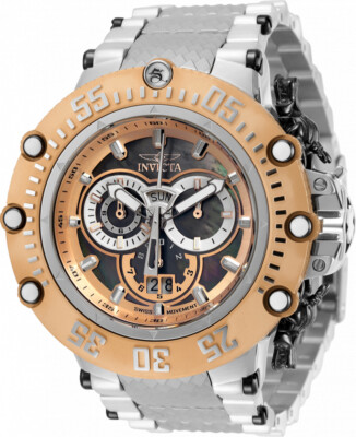 Invicta Men's Subaqua Noma VII 52mm Quartz Chronograph SS Bracelet Watch 32122