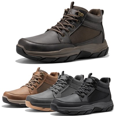 US Mens Hiking Boots Mesh Comfortable Ankle Boots Climbing Shoes Casual Boots