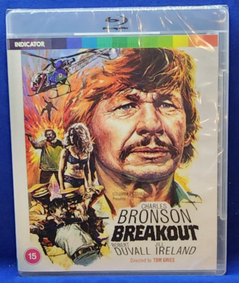 Breakout (Blu-ray, 1975, Indicator #108) Charles Bronson, Robert Duvall