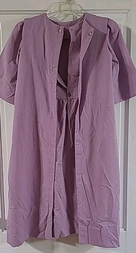 Authentic Amish Girls Dresses. Lot Of 2 With Aprons. Size 12 Shipshewana IN Made - Picture 18 of 21