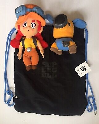 Supercell Brawl Stars Jessie Plush With Turret W Bag Limited Edition 1500 Made Ebay