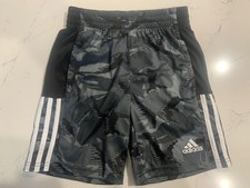 NWT- Boys Camo Adidas Shorts Size 8.