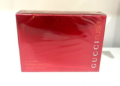 Gucci Rush by Gucci for Women. EDT Spray 2.5 oz/75 ml New & Sealed. old formula