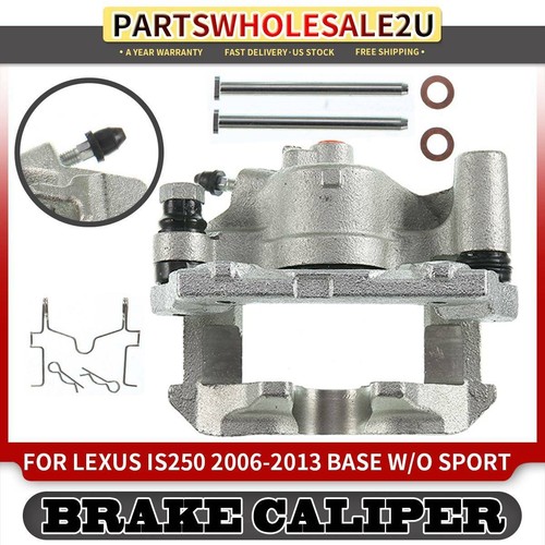 Rear Right Passenger Brake Caliper w/Bracket for Lexus IS250 Base 2006