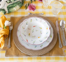 Tognana  millef Servizio Tavola, 18 pezzi  piatti piano fondo frutta porcellana