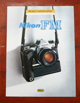 NIKON FM BROCHURE 8037-02 KEC (7705)/214026 | eBay
