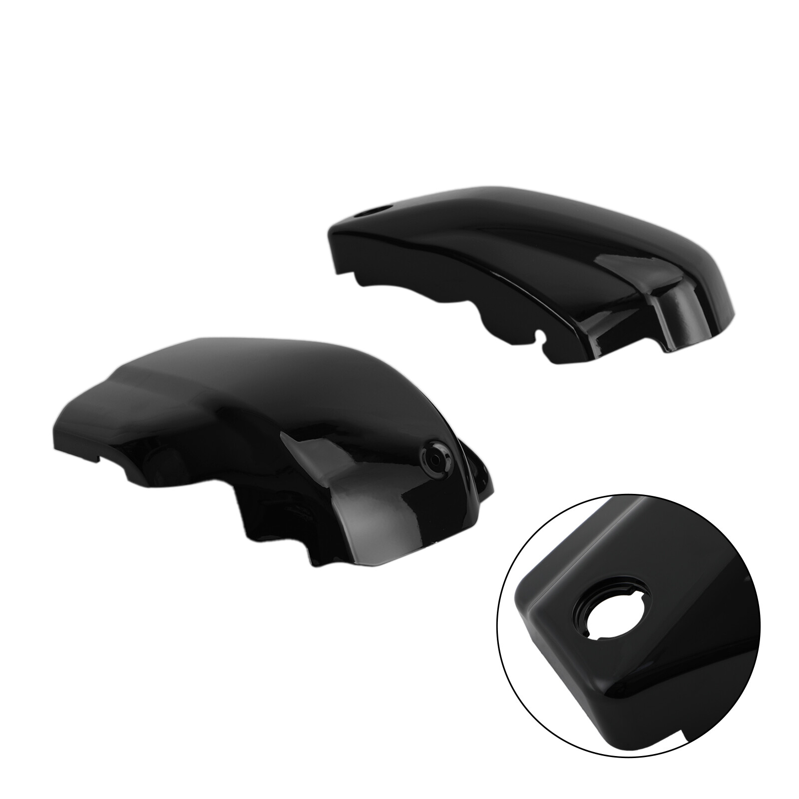 Battery Side Cover fit for Yamaha V-STAR 1100 XVS1100 Classic 1999-2011 BLK UE