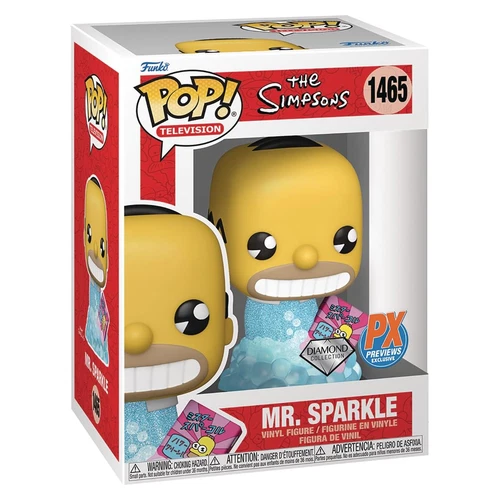 The Simpsons Mr Sparkle Funko Pop! Diamond Collection Vinyl Figure #1465
