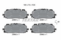 BremsbelÄGe Audi P. A4/A5/Q7/Q8 2.0-3.0 TDI 15-