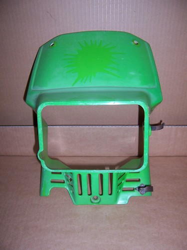 Lampenmaske Kawasaki KLR 600 570 E KL600A B 84-93 Scheinwerfer Verkleidung grün - Bild 3 von 4