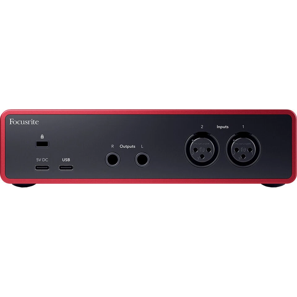 Focusrite Scarlett 2i2 Studio USB-C Audio Interface with Microphone and Headphon - Image 4 of 4