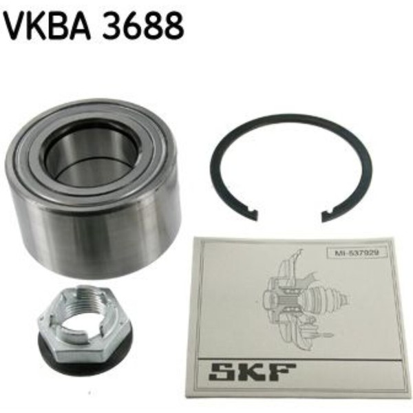 1X SKF Radlager Satz Radlagersatz Hinten Passend FüR Jaguar S-Type X200-image