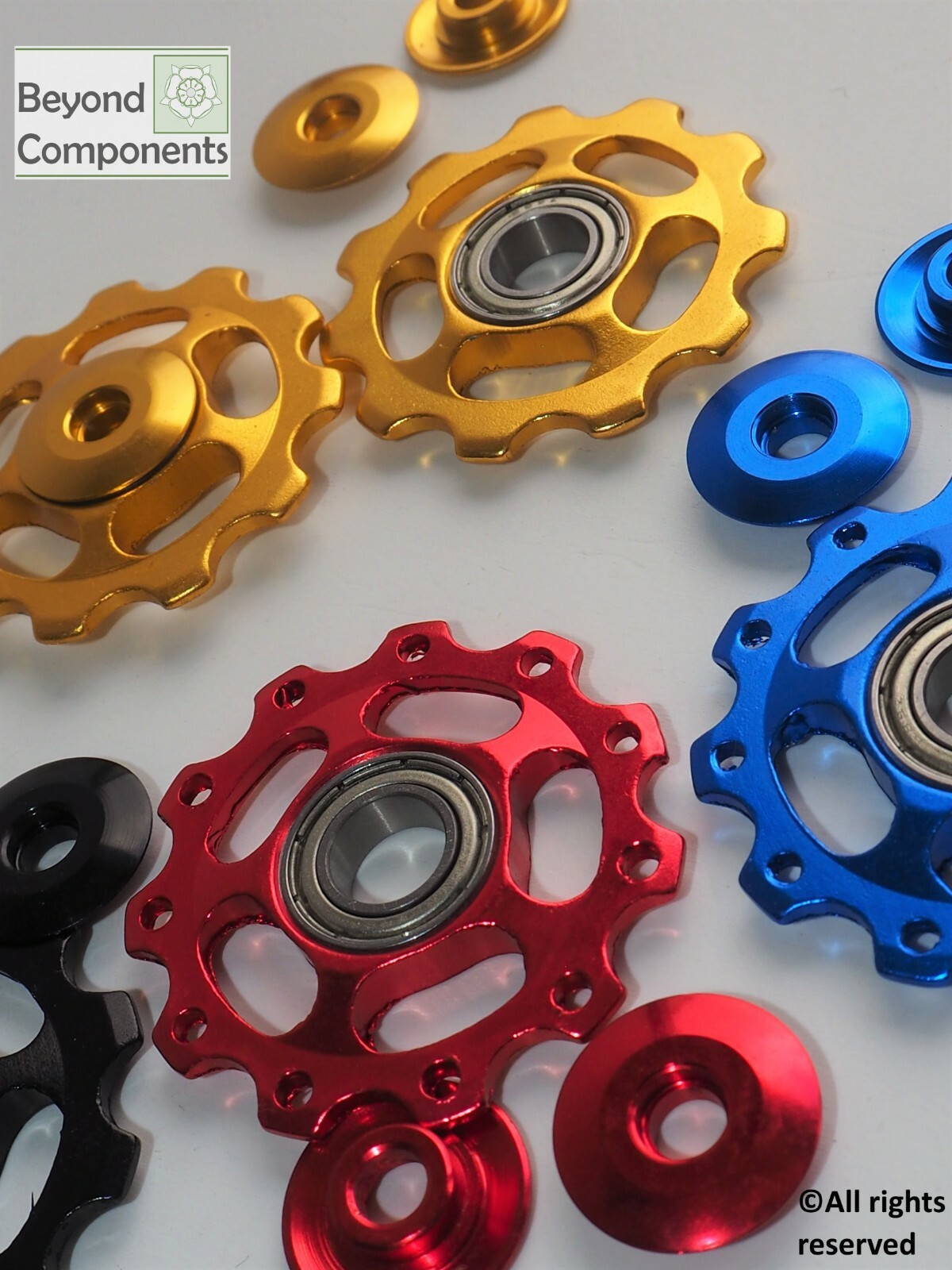 11T Anodised Sealed Bearing Derailleur Jockey Bike Wheel Pulleys