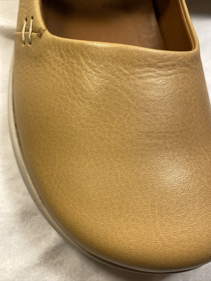 New Kalso Earth Shoes Womens 6 Dash Light Beige LEATHER Mary Jane - Image 2 of 4