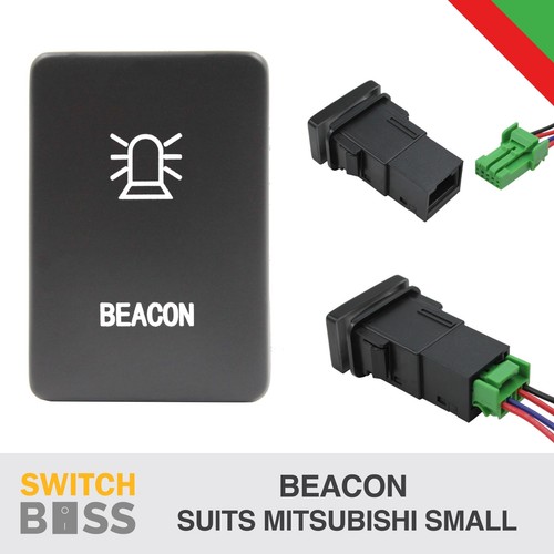 Push Switch 50 STYLES RED-GREEN suit Mitsubishi SMALL Triton Pajero MQ MR QE QF - Picture 18 of 63