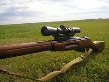 Mosin Nagant Scope Mount for the 91/30, See Through, Picatinny Style Rail.