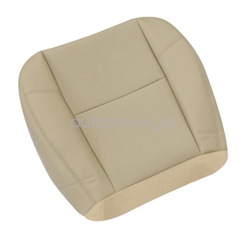 Fits 2007-2013 GMC Yukon Denali Driver & Passenger Perforated Seat Cover Tan - Picture 3 of 12